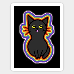 Black Cats Rule Sticker